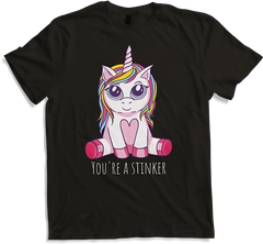 Produktbild von T-Shirt Du bist ein Stinker | Snotty Unicorn | Niedliches Kawaii Girl Damen