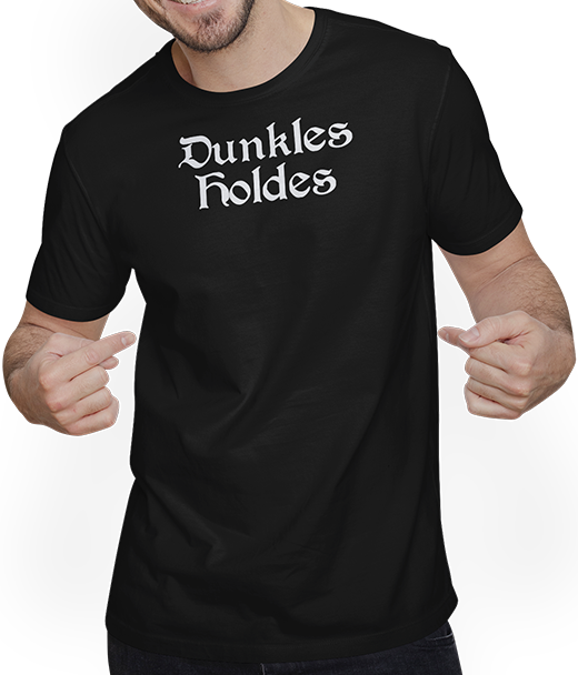 Produktbild von T-Shirt mit Mann Dunkles Holdes Batcave Freches Mädchen Gothic Sprüche Goth