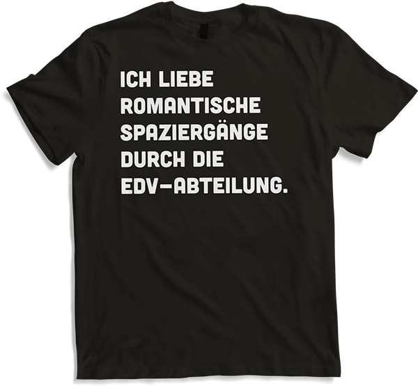 Produktbild von T-Shirt EDV Programmierer | Lustiger Informatiker Spruch | Nerd & PC