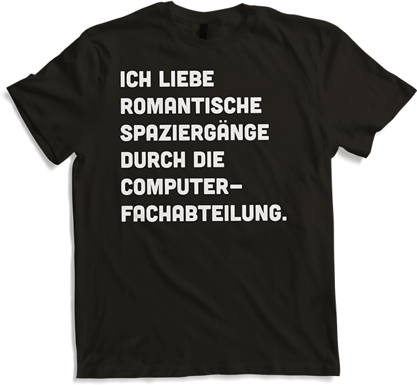 Produktbild von T-Shirt EDV Programmierer Lustiger Informatiker Spruch Nerd Sprüche