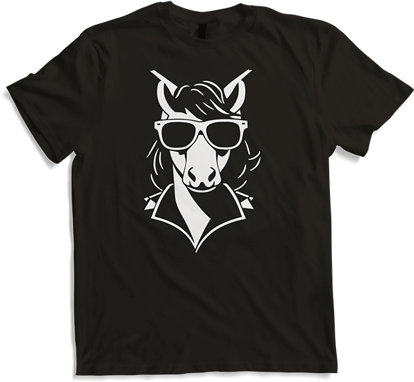 Produktbild von T-Shirt Einhörner Anime Einhorn Manga Märchen Sonnenbrille