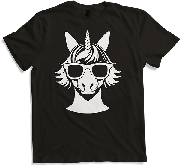 Produktbild von T-Shirt Einhörner Anime Einhorn Manga Märchen Sonnenbrille