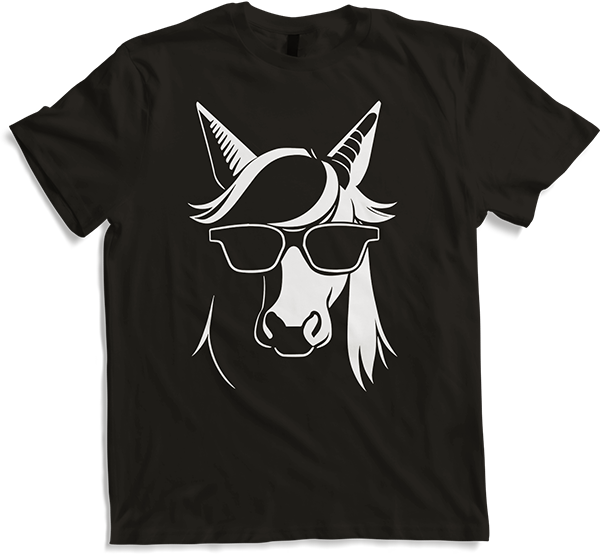 Produktbild von T-Shirt Einhörner Anime Einhorn Manga Märchen Sonnenbrille