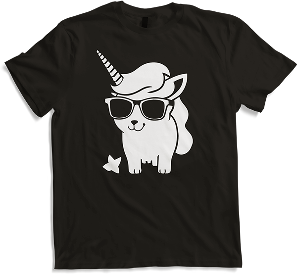 Produktbild von T-Shirt Einhörner Anime Einhorn Manga Märchen Sonnenbrille