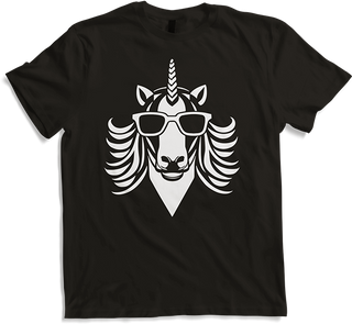 Produktbild von T-Shirt Einhörner Anime Einhorn Manga Märchen Sonnenbrille