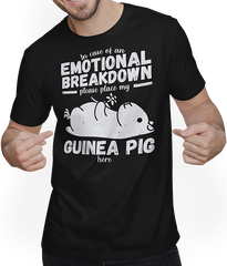 Produktbild von T-Shirt mit Mann Emotional Breakdown Lustiges Meerschweinchen Spruch Frau Mädchen