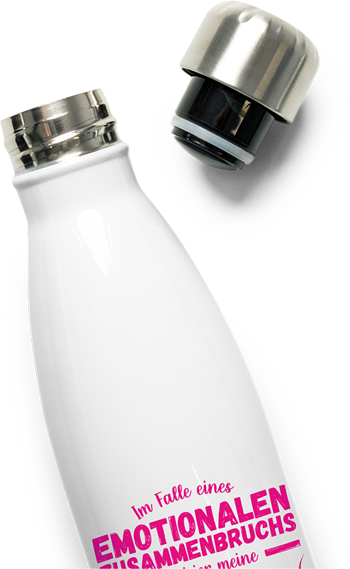 Produktbild vom Oberteil der Thermoflasche Emotionalem Zusammenbruchs Ratte | Lustiger Ratten Spruch