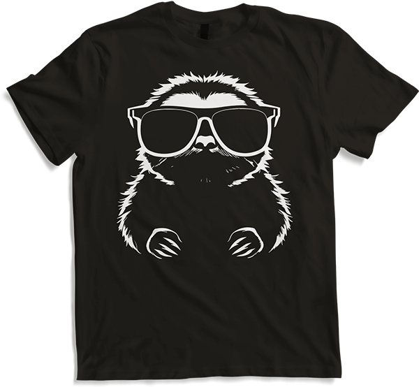 Produktbild von T-Shirt Faultiere Anime Faultier Manga Faultier Sonnenbrille