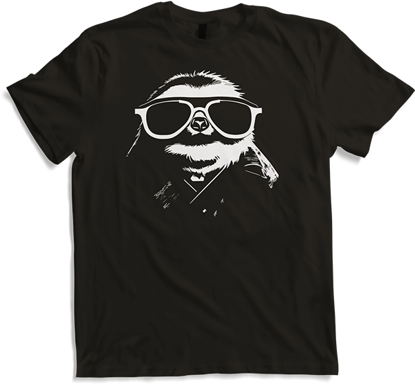 Produktbild von T-Shirt Faultiere Anime Faultier Manga Faultier Sonnenbrille