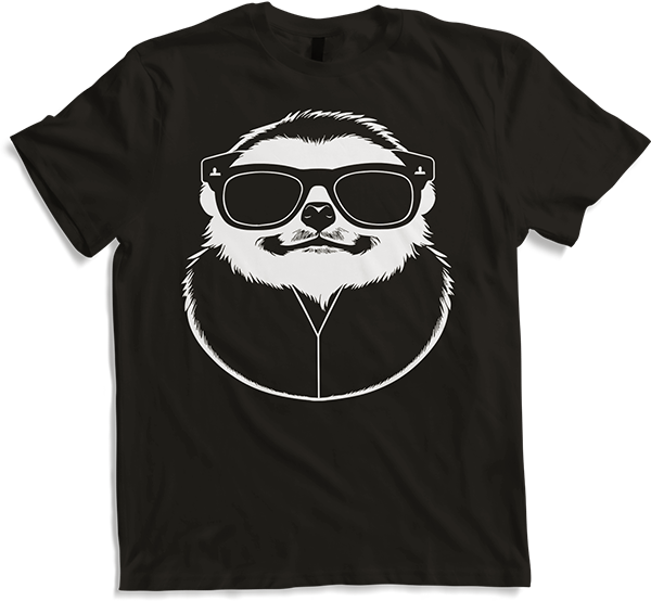 Produktbild von T-Shirt Faultiere Anime Faultier Manga Faultier Sonnenbrille
