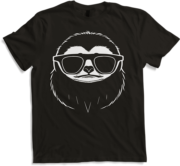 Produktbild von T-Shirt Faultiere Anime Faultier Manga Faultier Sonnenbrille