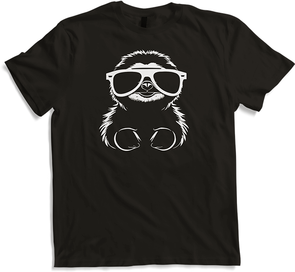 Produktbild von T-Shirt Faultiere Anime Faultier Manga Faultier Sonnenbrille