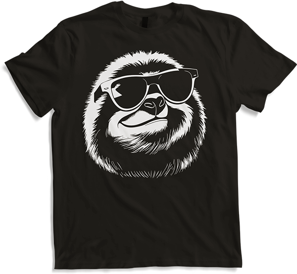 Produktbild von T-Shirt Faultiere Anime Faultier Manga Faultier Sonnenbrille