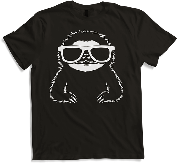 Produktbild von T-Shirt Faultiere Anime Faultier Manga Faultier Sonnenbrille