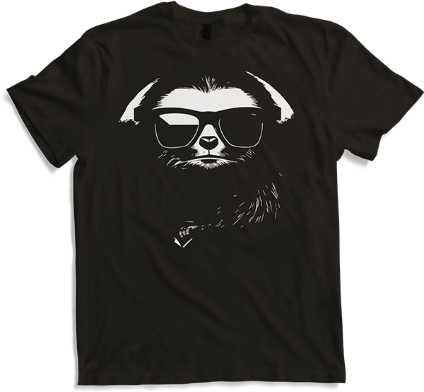 Produktbild von T-Shirt Faultiere Anime Faultier Manga Faultier Sonnenbrille