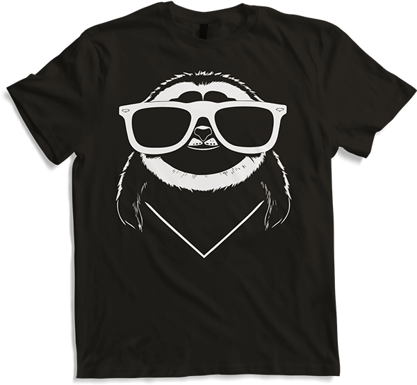 Produktbild von T-Shirt Faultiere Anime Faultier Manga Faultier Sonnenbrille