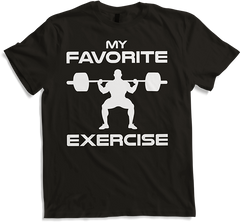 Produktbild von T-Shirt Favorite Exercise Legday Bodybuilding Muskel Gewichtheben