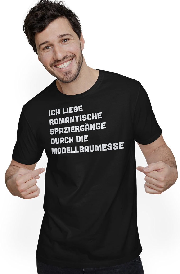 T-Shirt mit lustigem Spruch über die Modellbaumesse