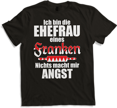 Produktbild von T-Shirt Fränkischer Spruch | Ehefrau eines Franken | Frankenland