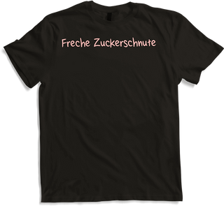 Produktbild von T-Shirt Freche Zuckerschnute Kecke Frauen Teenager Mädchen Sprüche