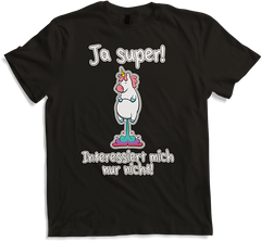 Produktbild von T-Shirt Freches Einhorn Lustiger Cooler Spruch Mädchen & Teenager