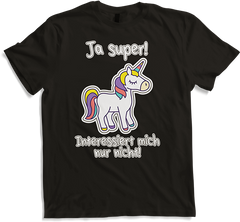 Produktbild von T-Shirt Freches Einhorn Lustiger Cooler Spruch Mädchen & Teenager