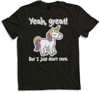 Produktbild von T-Shirt Freches Einhorn, lustig, cool, Spruch für Mädchen und Jugendliche