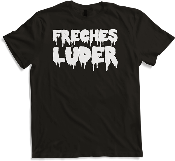 Produktbild von T-Shirt Freches Luder Gothic Dark Wave Batcave Spruch Goth Mädchen