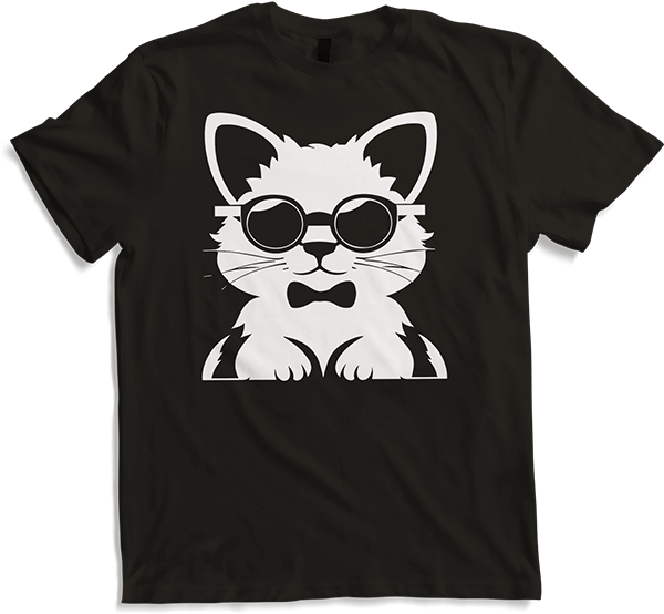Produktbild von T-Shirt Frettchen trägt Sonnenbrille coole Frettchen