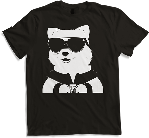 Produktbild von T-Shirt Frettchen trägt Sonnenbrille coole Frettchen