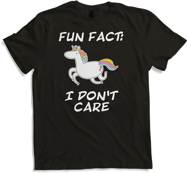 Produktbild von T-Shirt Fun Fact Einhorn | Lustiger Cooler Spruch | Für Mädchen