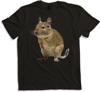 Produktbild von T-Shirt Funny Degu | Octodon Degus Zubehör Degu Spruch