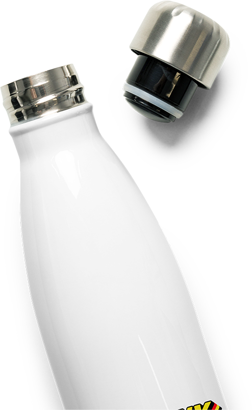 Produktbild vom Oberteil der Thermoflasche Germany Bundesfarben Dreifarb Flagge Patrioten Deutschland