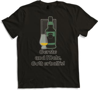 Produktbild von T-Shirt Gerste und Malz Gott erhalt's Schottland Islay Scotch Whisky