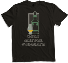 Produktbild von T-Shirt Gerste und Malz Gott erhalt's Schottland Islay Scotch Whisky