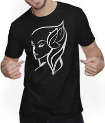 Produktbild von T-Shirt mit Mann Gothic Girl Dark Fairytale Goth Okult Frauen Batcave
