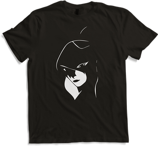 Produktbild von T-Shirt Gothic Girl Dark Fairytale Goth Okult Frauen Batcave