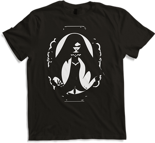 Produktbild von T-Shirt Gothic Girl Dark Fairytale Goth Okult Frauen Batcave