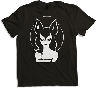 Produktbild von T-Shirt Gothic Girl Dark Fairytale Goth Okult Frauen Batcave