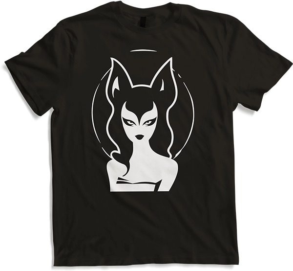 Produktbild von T-Shirt Gothic Girl Dark Fairytale Goth Okult Frauen Batcave