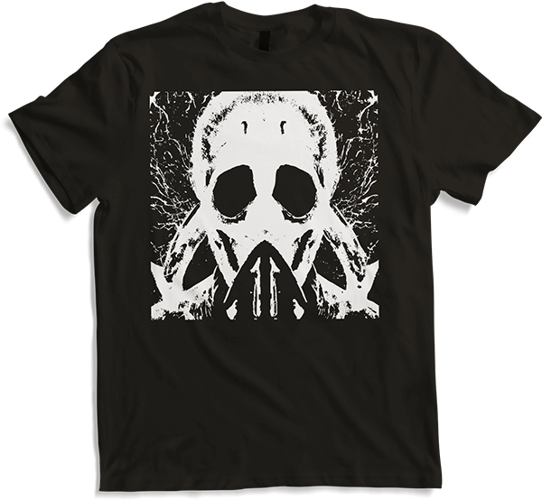 Produktbild von T-Shirt Grindcore Gasmaske Man Horror Death Metall Thrash Metall