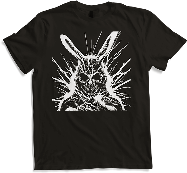 Produktbild von T-Shirt Grindcore Occult Horror Bunny Art Death Metall Thrash Metall