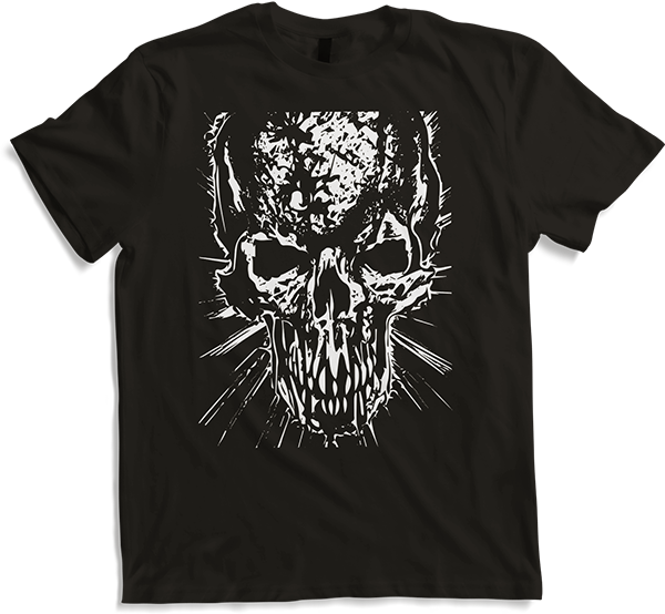 Produktbild von T-Shirt Grindcore Okult Horror Skull Art Death Metal Thrash Metall