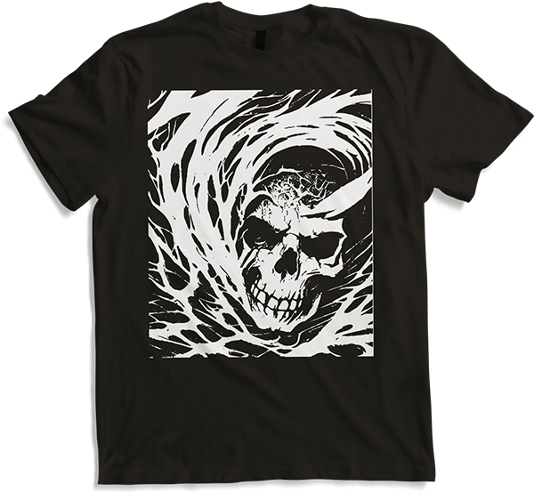Produktbild von T-Shirt Grindcore Okult Horror Skull Art Death Metal Thrash Metall