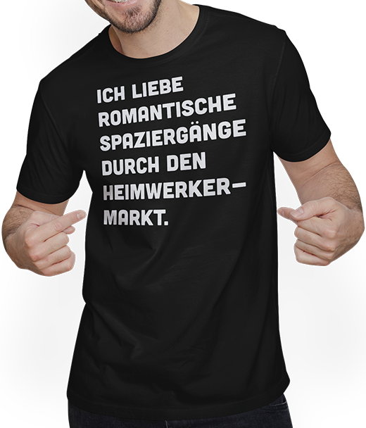 Produktbild von T-Shirt mit Mann Heimwerker | Lustiger Handwerker Spruch für Männer DIY