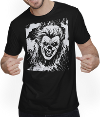 Produktbild von T-Shirt mit Mann Horror Clown Gruseliger Halloween Horror Film Evil Clowns