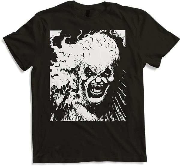 Produktbild von T-Shirt Horror Clown Gruseliger Halloween Horror Film Evil Clowns