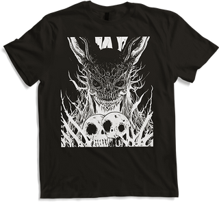 Produktbild von T-Shirt Horror Lucifer Hell Art Okult Devil Death Metal Satan