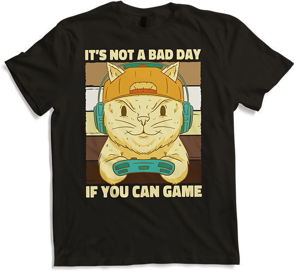 Produktbild von T-Shirt It's Not A Bad Day If You Can Game Geek Nerd Gamer Spruch