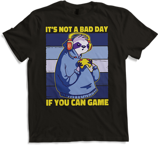 Produktbild von T-Shirt It's Not A Bad Day If You Can Game Soth Zocker Gamer Spruch